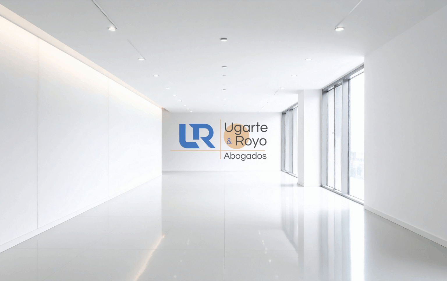 Oficina diafana acristalada